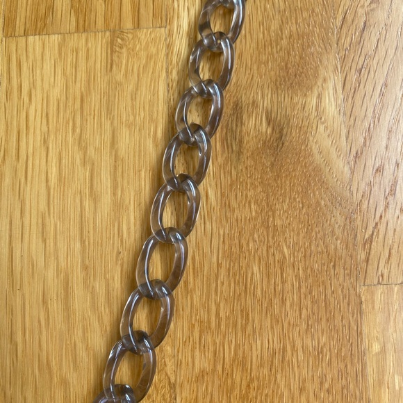J. Crew gray Chain Necklace - Picture 3 of 4